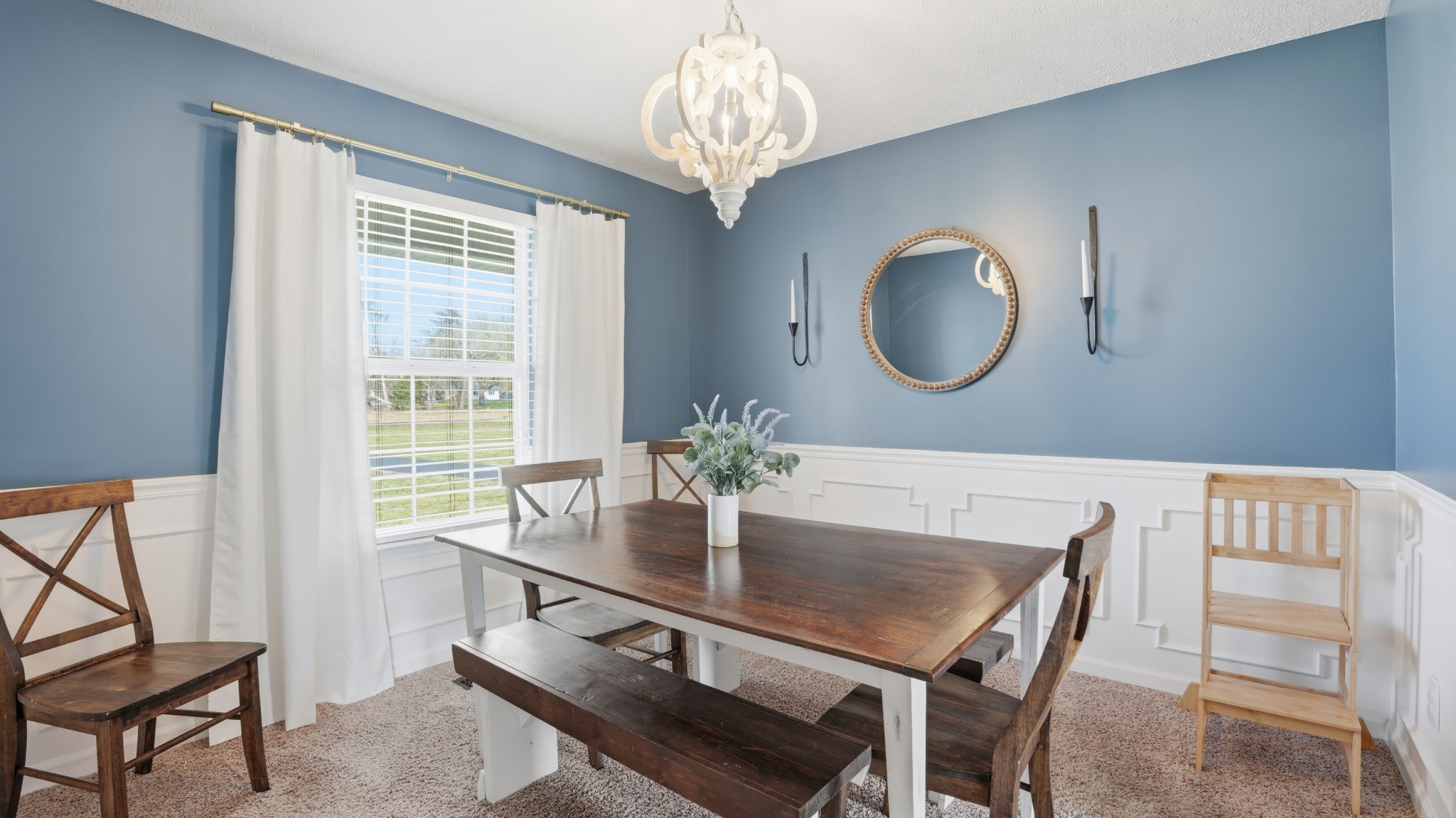 2877 Sixteenth Model Road Manchester, TN 37355 - Photo 15 of 38 a view of a dining room with furniture window and outside view