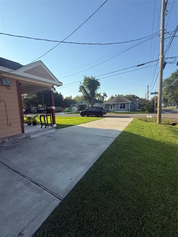 a view of an outdoor space pool yard and outdoor seating