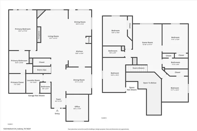 $3,000 | 1223 Mallard Creek Drive, Aubrey, TX 76227