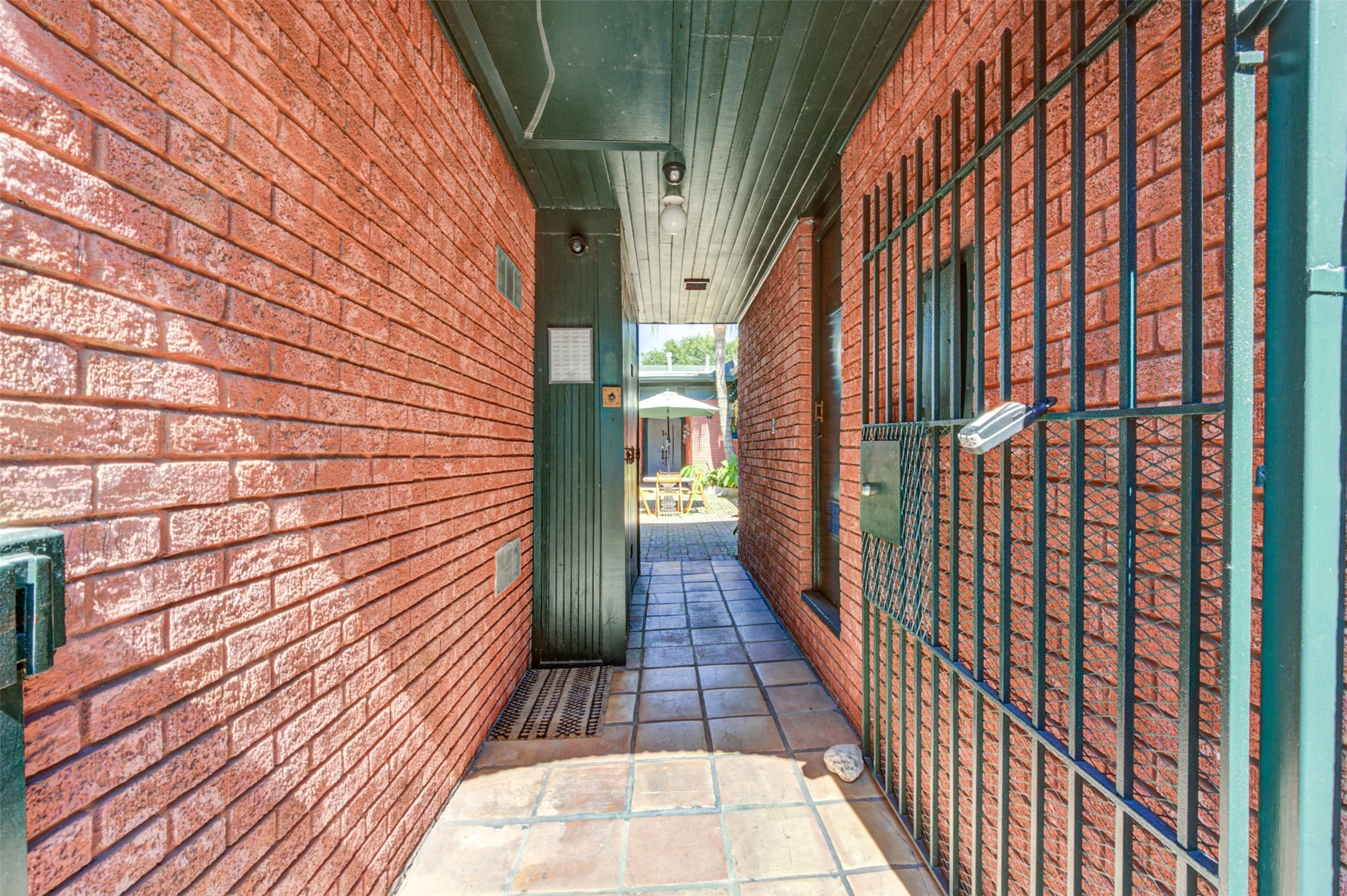 1001 Bomar Street, Unit B Houston, TX 77006 - Photo 14 of 19 a view of balcony with wooden floor