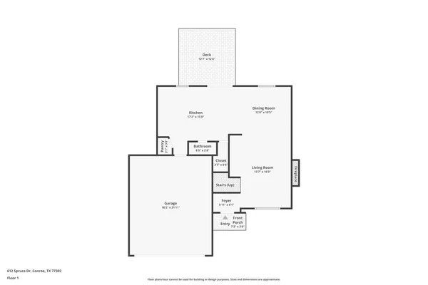 $1,750 | 612 Spruce Drive, Conroe, TX 77302