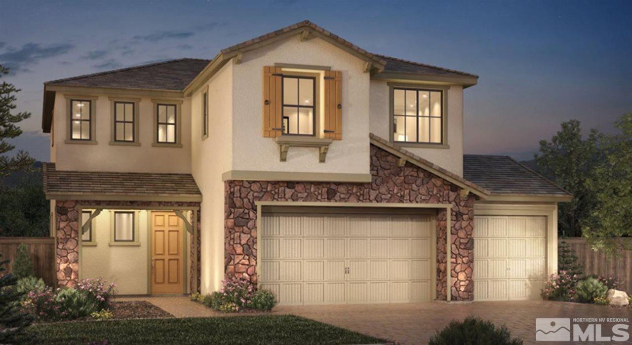 3075 Bonfire Lane, Unit LOT #120 Reno, NV 89521 - Photo 1 of 1 a front view of a house