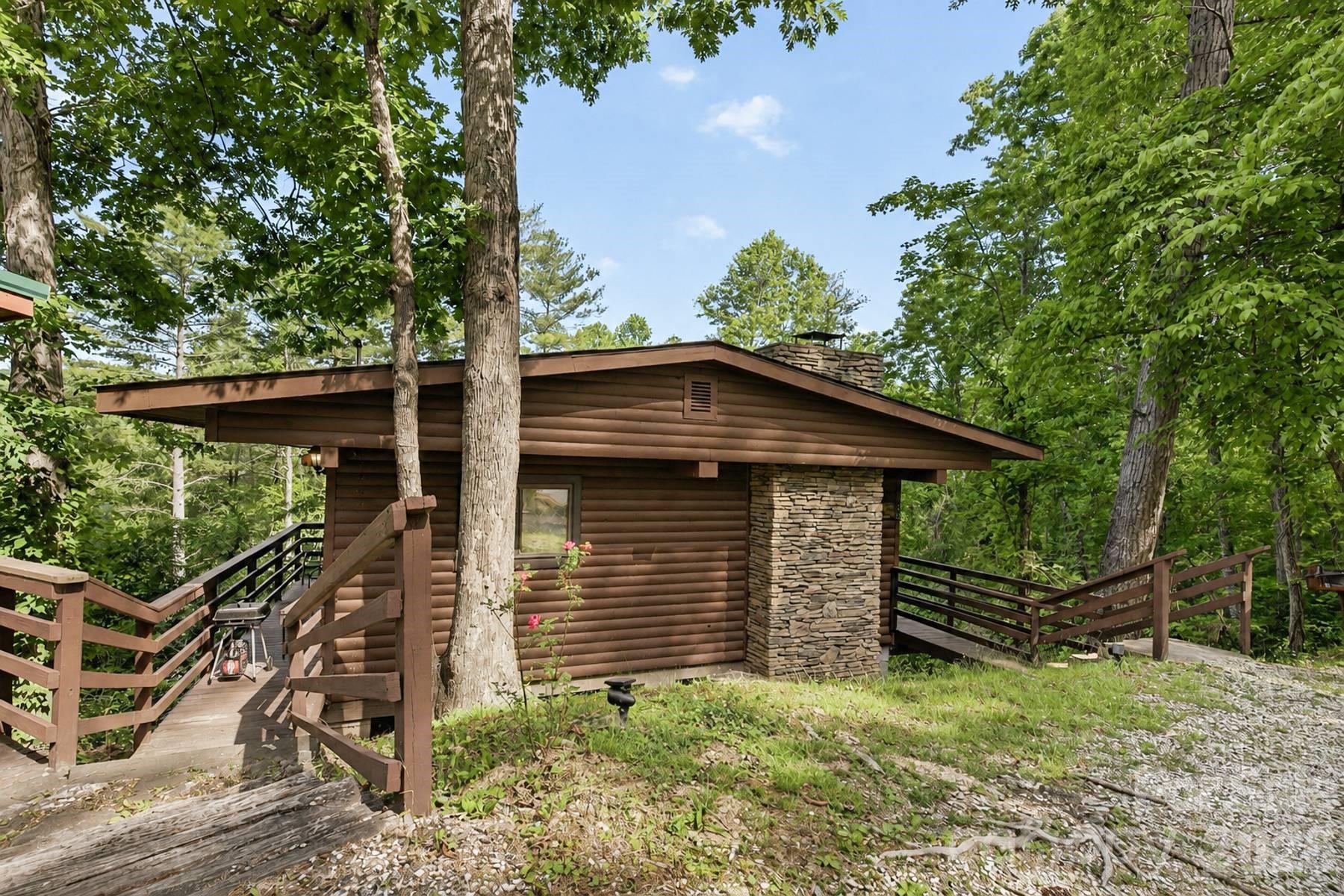 319 Blue Ridge Parkway, Unit 53 Bryson City, NC 28713 - Photo 19 of 22 a view of outdoor space and yard