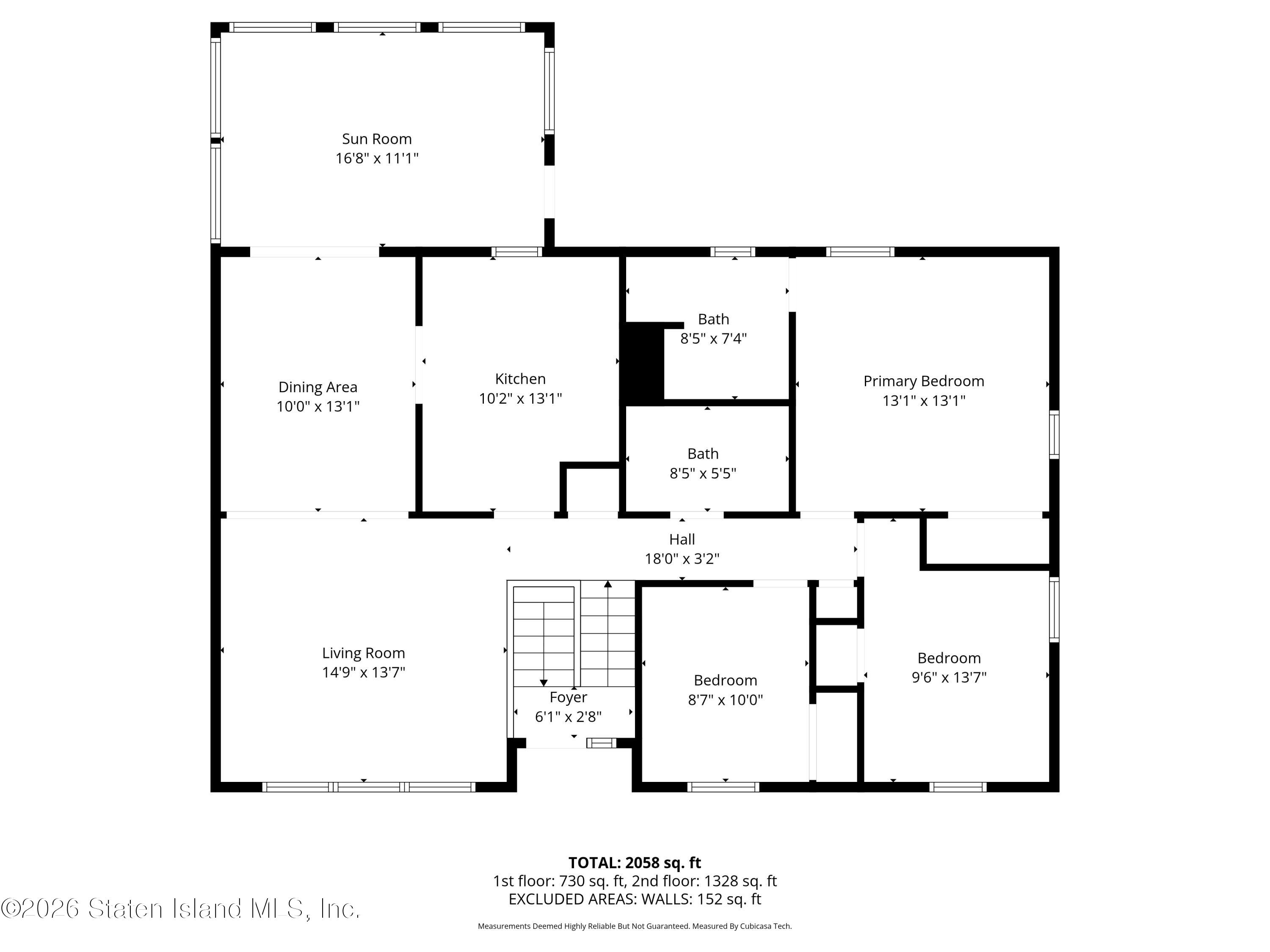 252 Tompkins Road Montgomery, NY 12549 - Photo 51 of 52 04-main floor dimensions