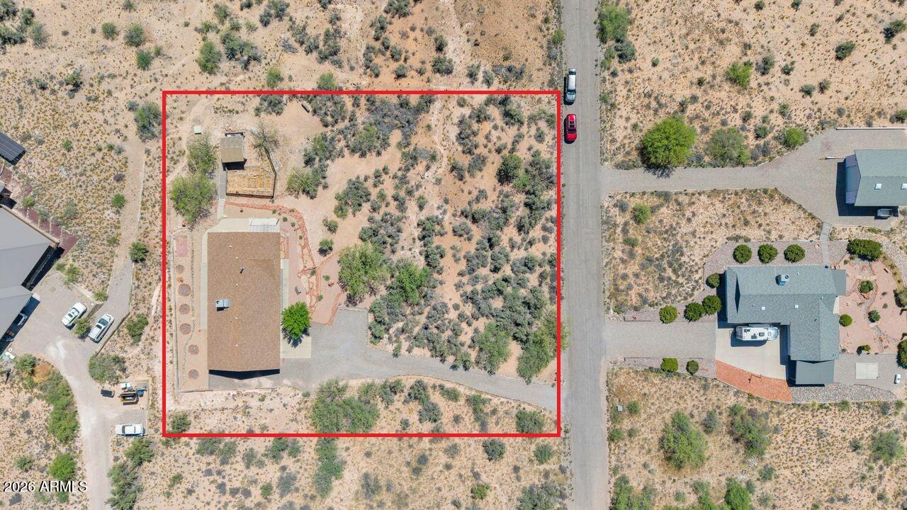 949 Rabbit Run Clarkdale, AZ 86324 - Photo 33 of 46 view of a balcony with wooden floor and bench