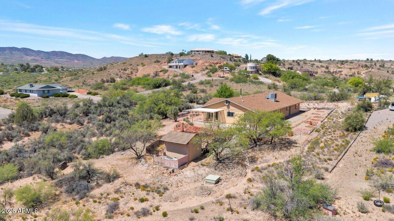 949 Rabbit Run Clarkdale, AZ 86324 - Photo 35 of 46 an aerial view of residential house with outdoor space
