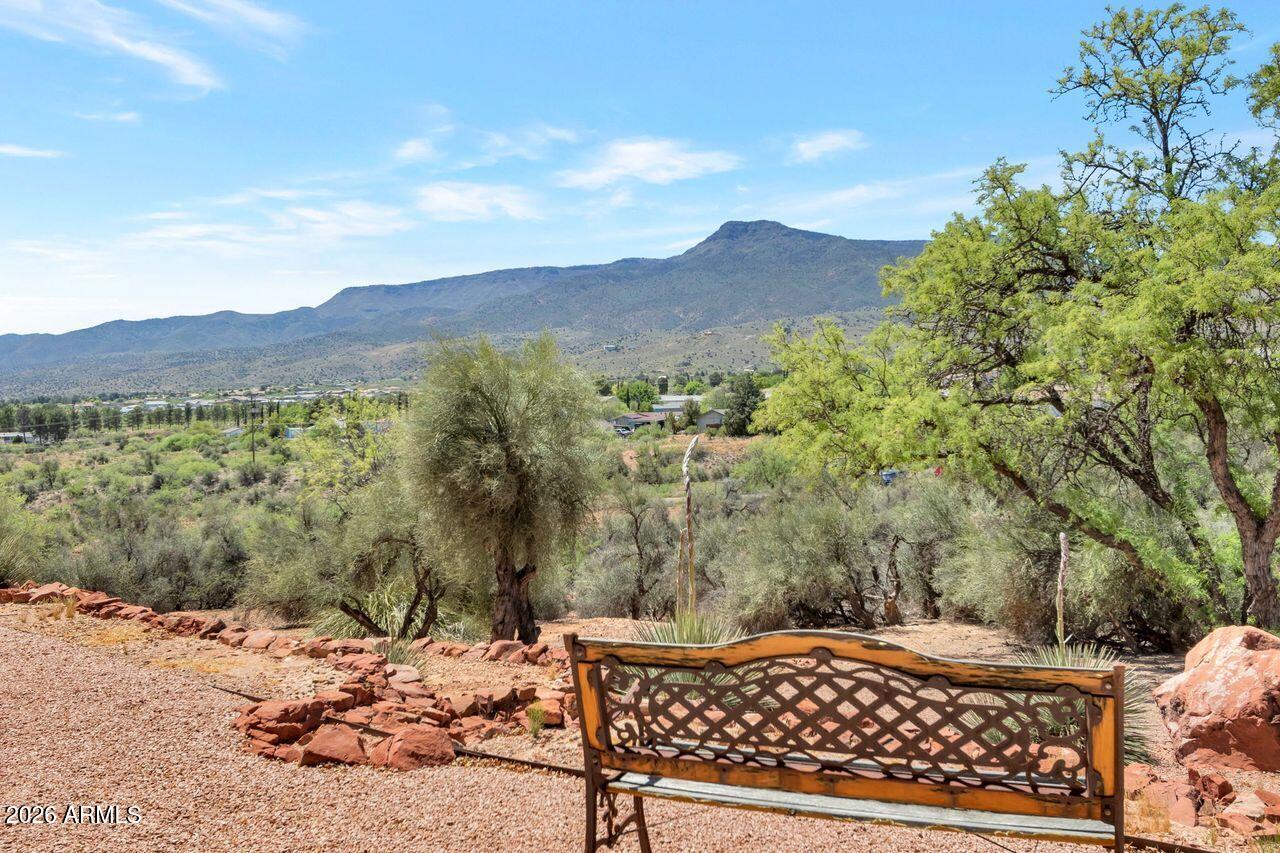 949 Rabbit Run Clarkdale, AZ 86324 - Photo 37 of 46 a view of a backyard with a large tree