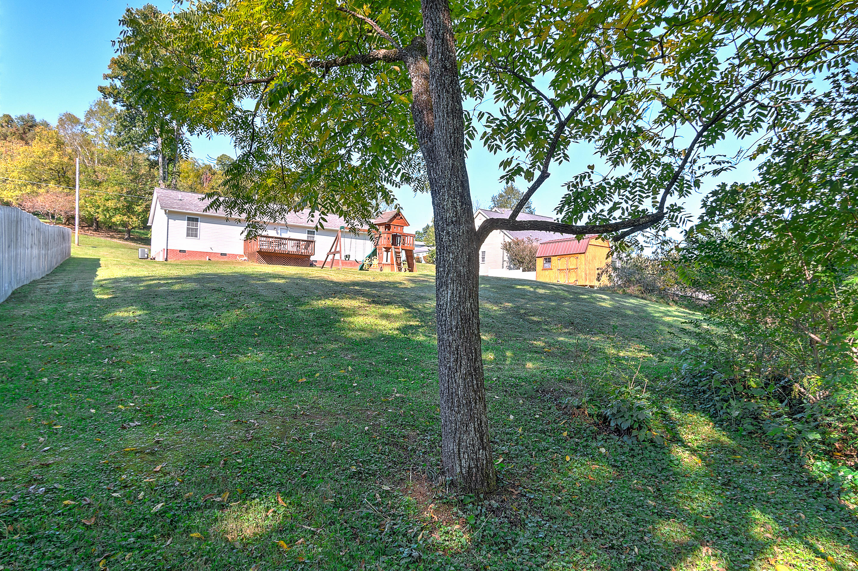 145 John Taylor Road Elizabethton, TN 37643 - Photo 16 of 17 Backyard