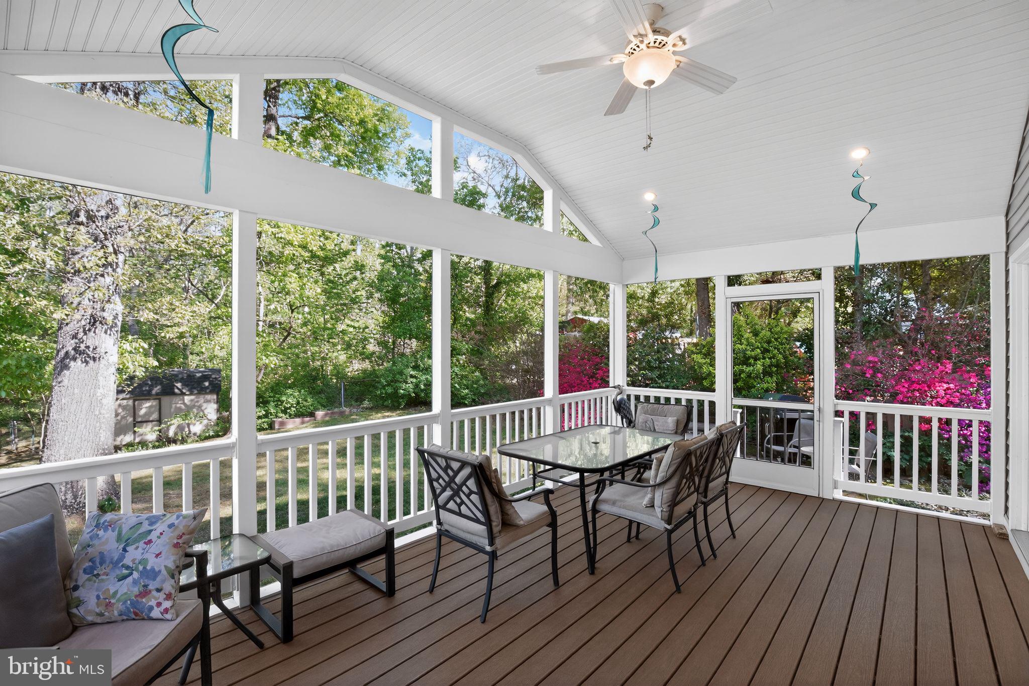 14004 South Springfield Road Brandywine, MD 20613 - Photo 17 of 54 screened in porch