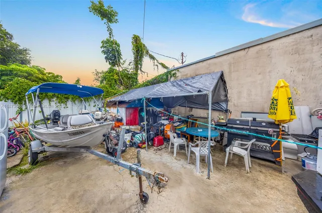 a view of swimming pool with window