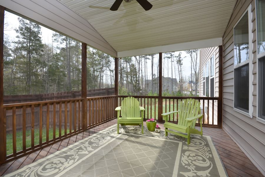1007 Lakeview Road Durham, NC 27712 - Photo 24 of 25 Screened porch