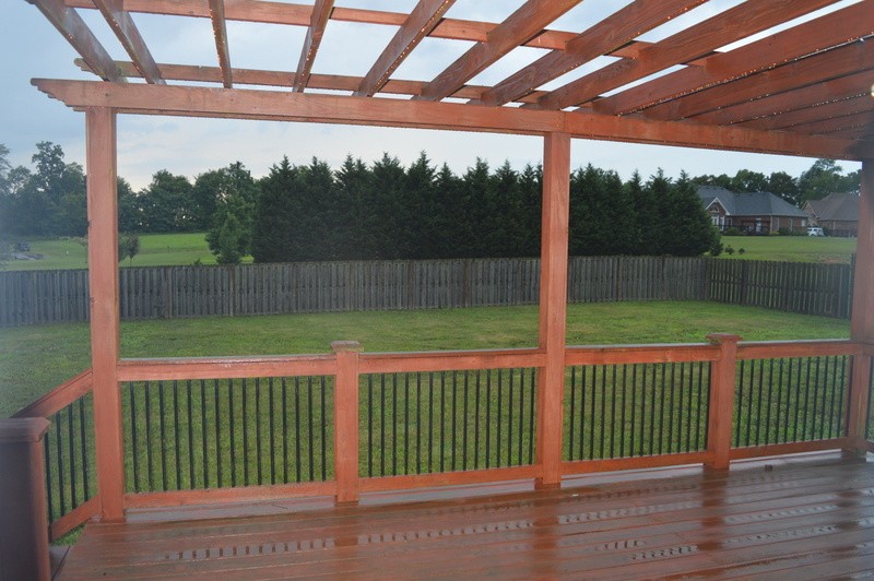 812 Little Springs Road Clarksville, TN 37040 - Photo 17 of 19 a view of a deck with a yard