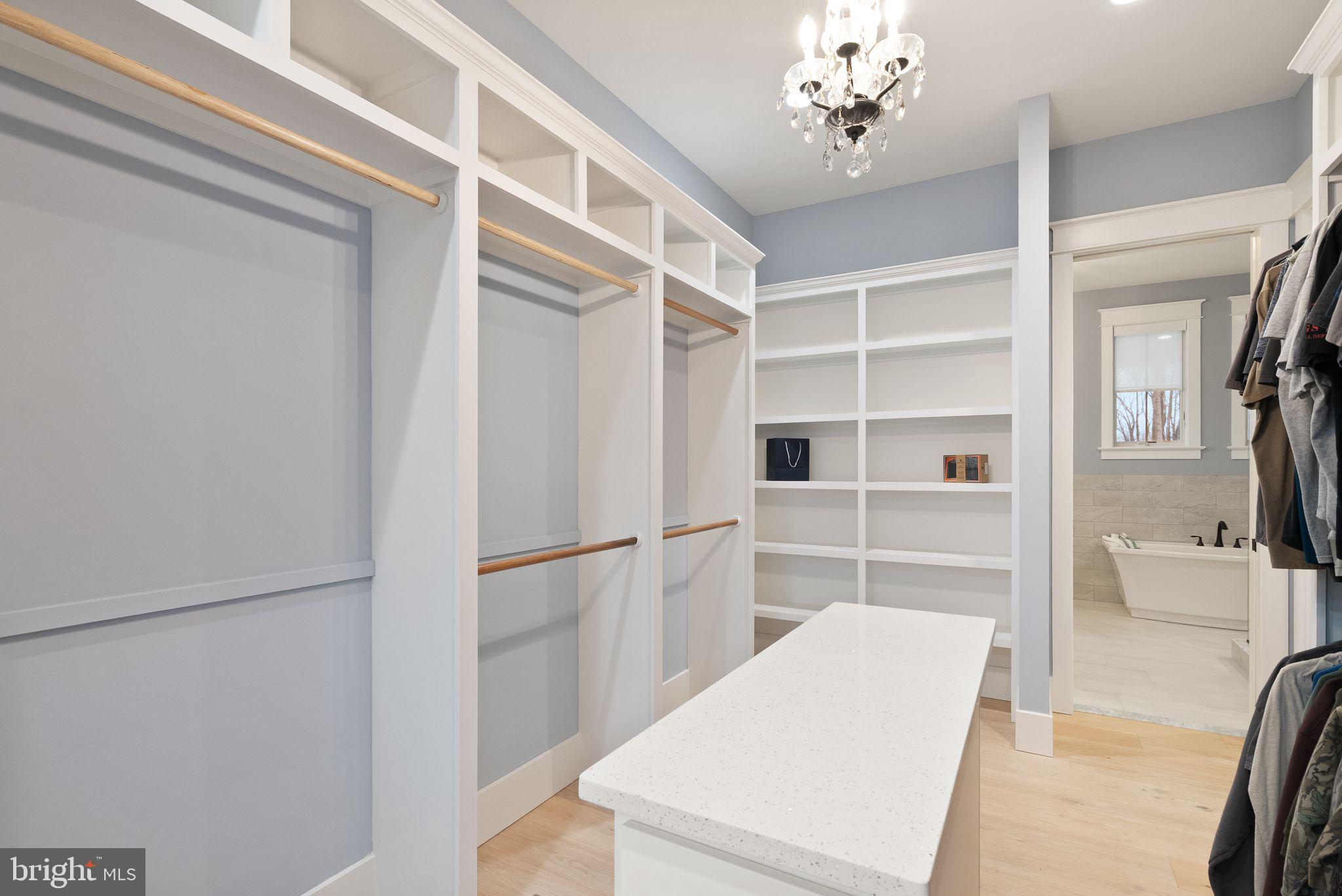 17819 Yatton Road Round Hill, VA 20141 - Photo 37 of 92 Built-in Shelves, Chandelier