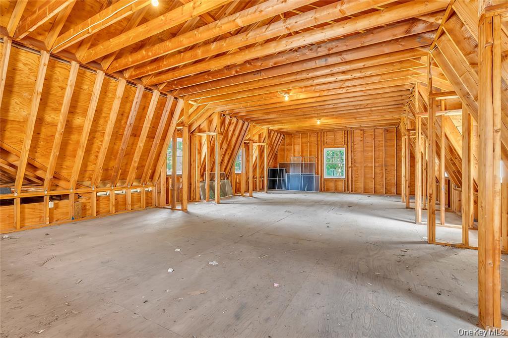 158 East Shore Road Huntington, NY 11743 - Photo 37 of 42 Loft of 3 Car Garage - Loads of Potential