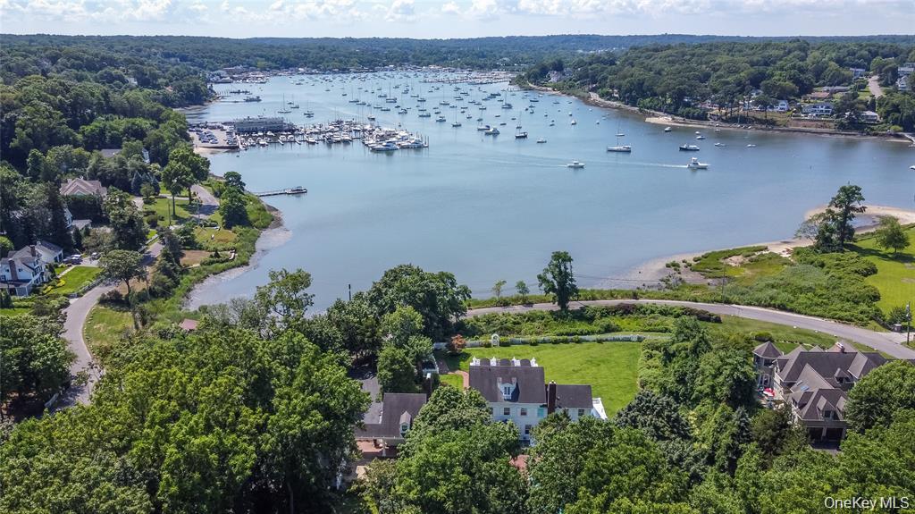 158 East Shore Road Huntington, NY 11743 - Photo 5 of 42 VIew Looking South East Past Cove and Yacht Club into Huntington Harbor