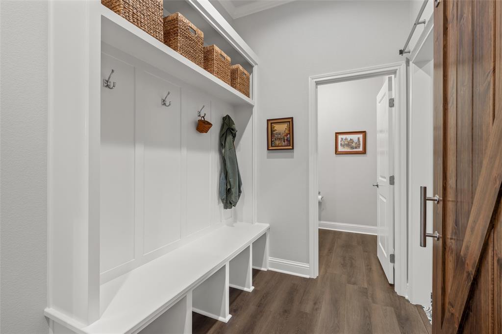 624 Lindsay Lane Robinson, TX 76706 - Photo 28 of 39 a view of hallway with wooden floor