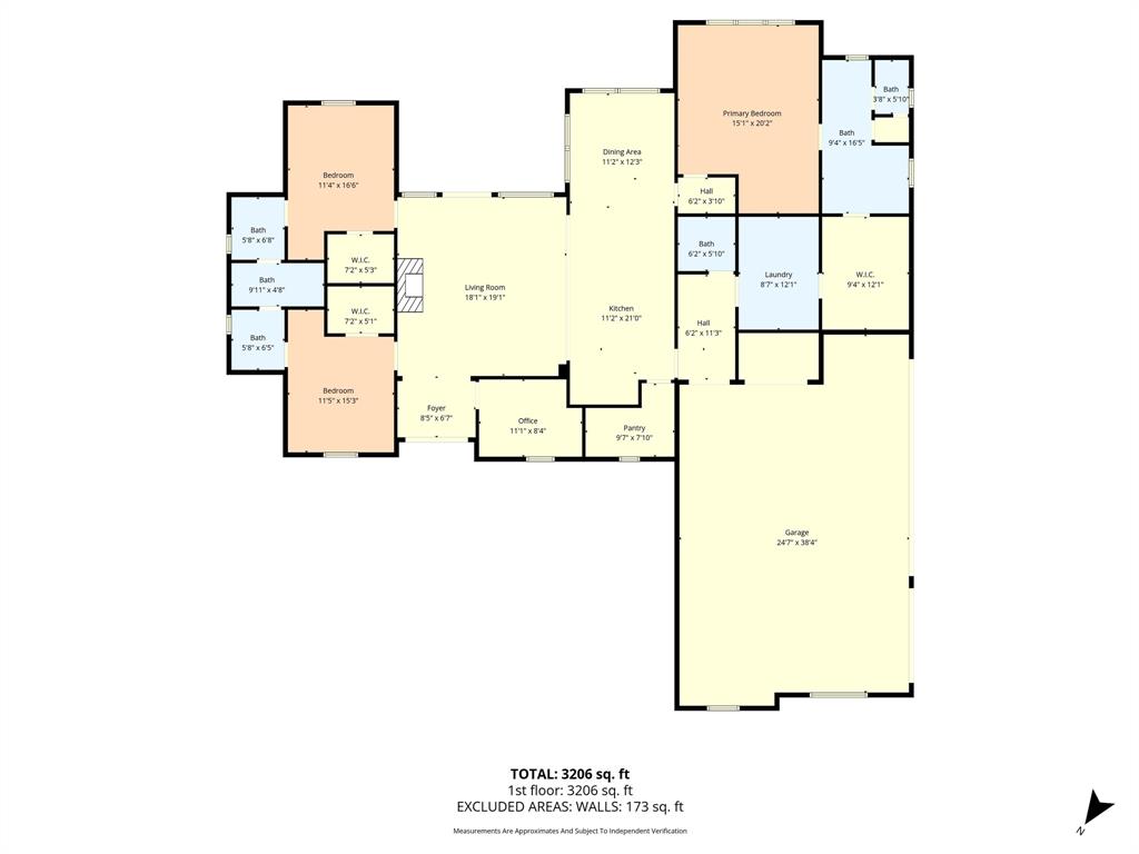 624 Lindsay Lane Robinson, TX 76706 - Photo 39 of 39 a picture of a floor plan