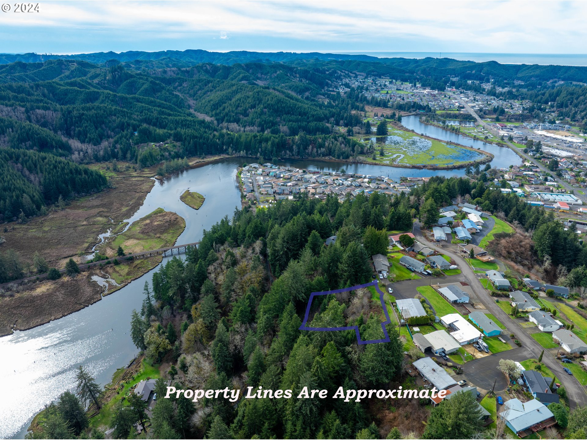 Crestview Drive Reedsport, OR 97467 - Photo 4 of 6 a view of a city