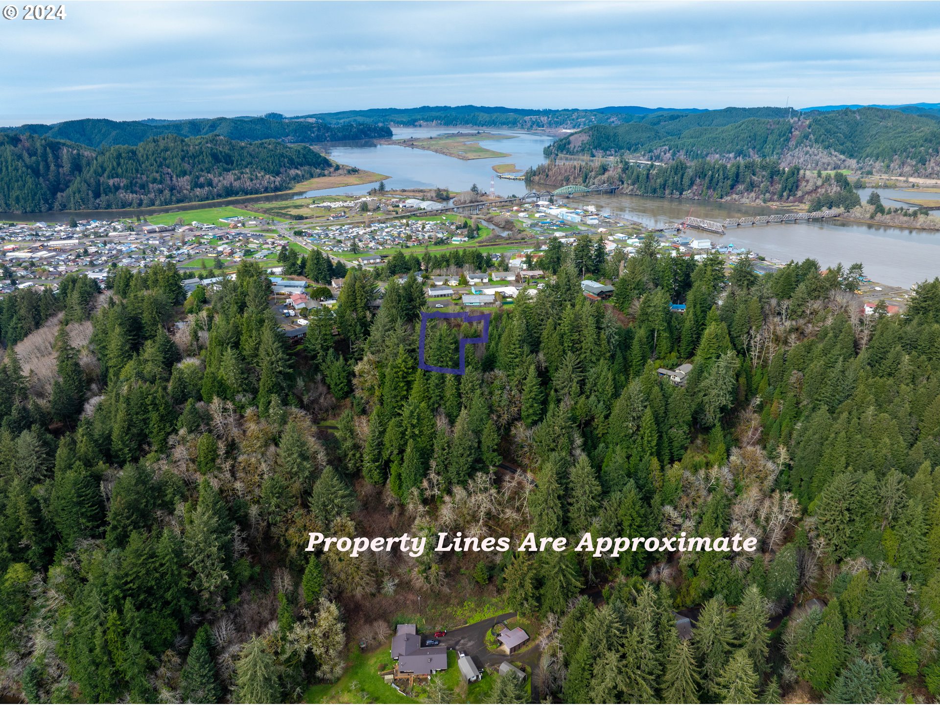 Crestview Drive Reedsport, OR 97467 - Photo 6 of 6 an aerial view of multiple house
