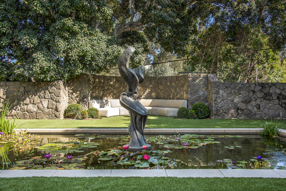 204 Hot Springs Road Montecito, CA 93108 - Photo 11 of 28 Koi Pond