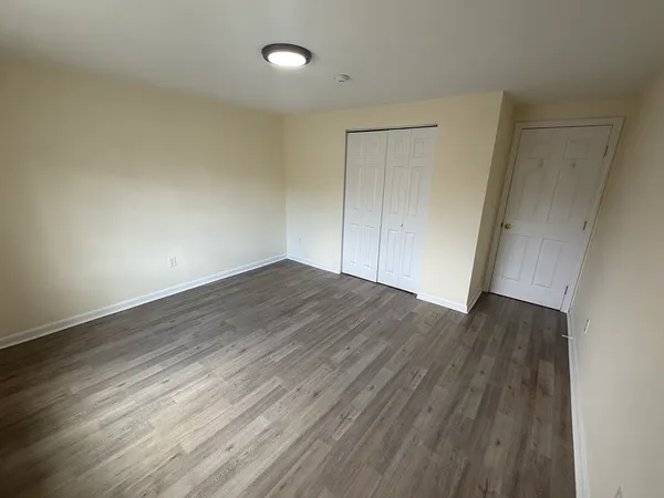 a utility room with washer and dryer