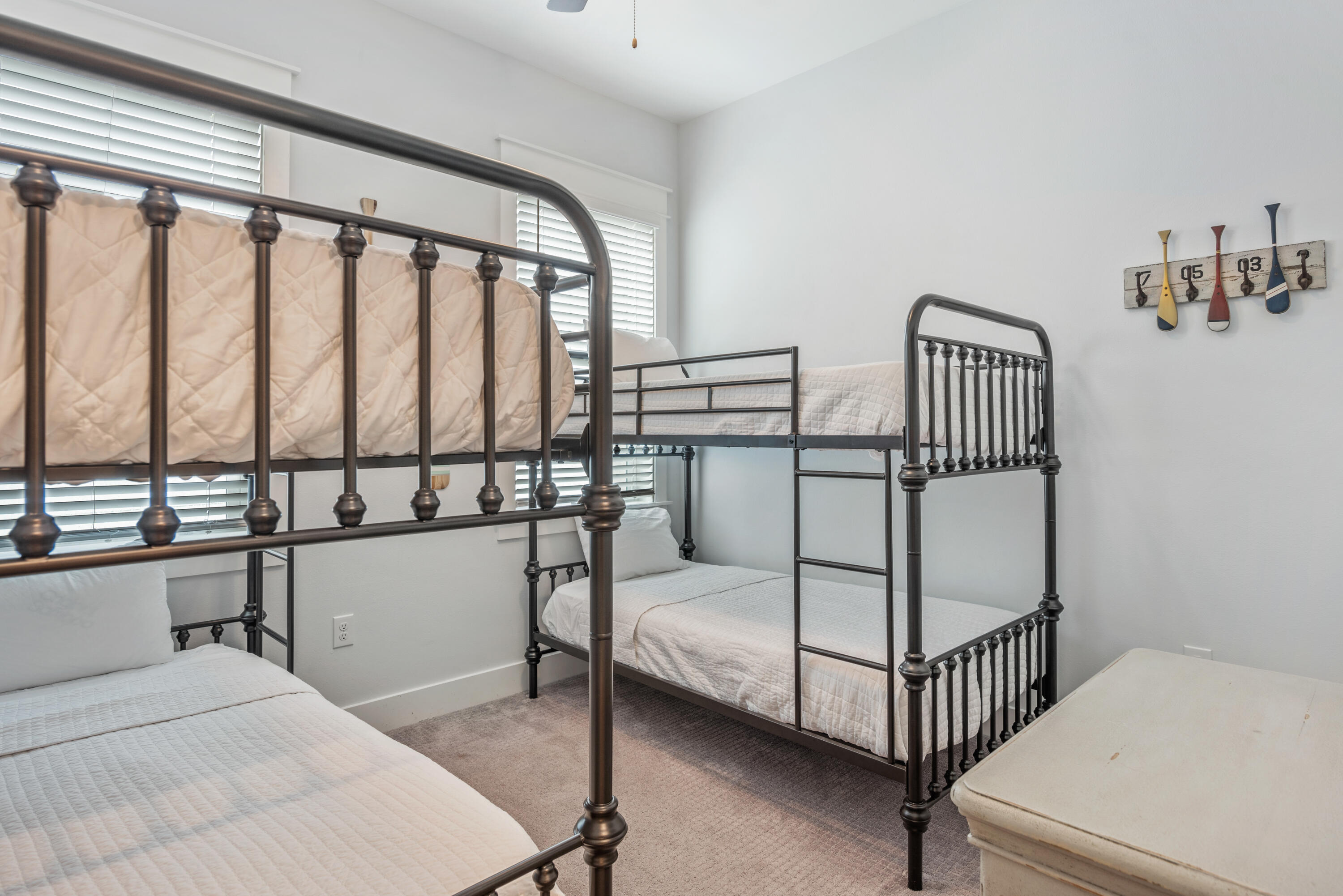 296 Milestone Dr Inlet Beach, Unit B Inlet Beach, FL 32461 - Photo 18 of 47 a bedroom with windows