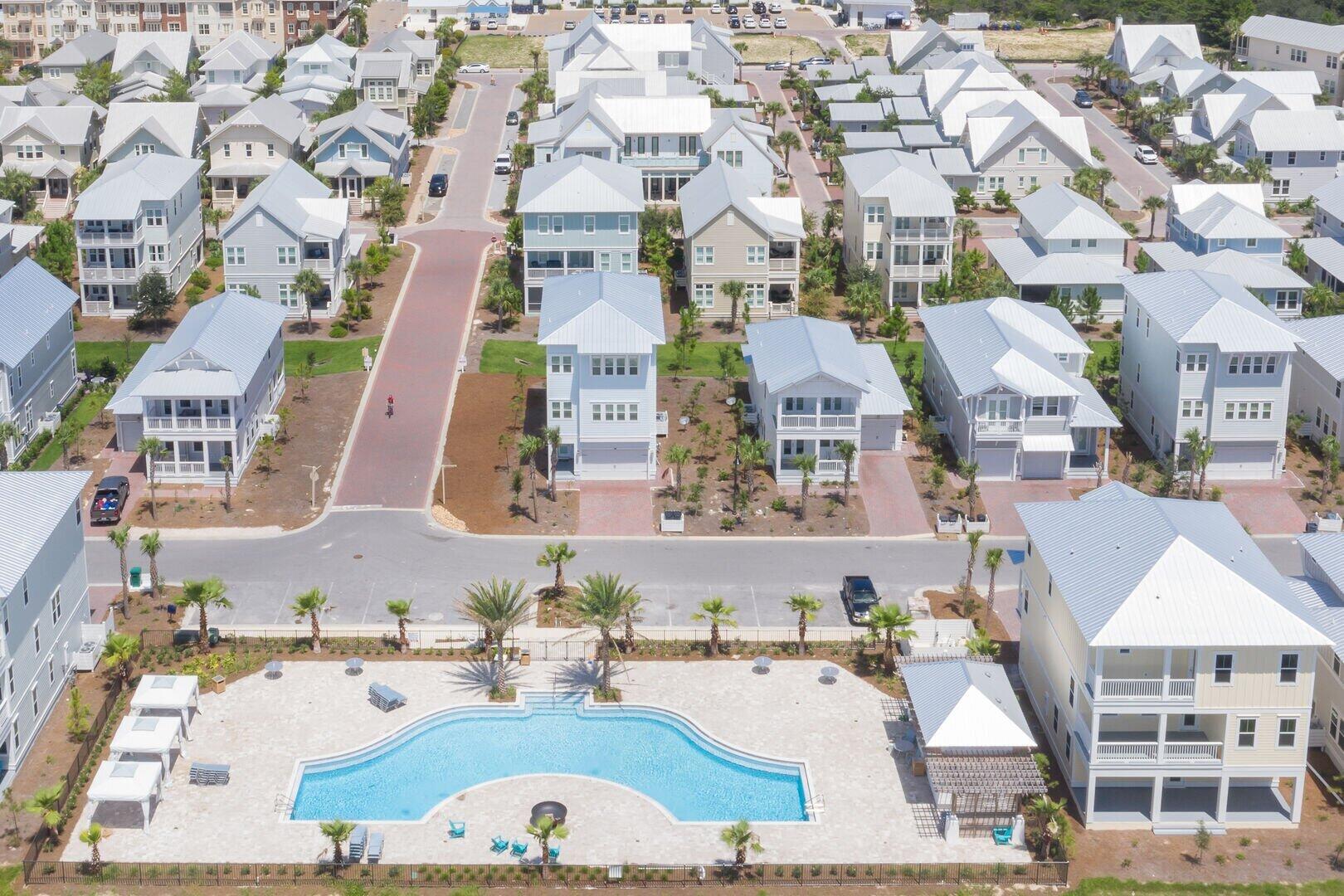 296 Milestone Dr Inlet Beach, Unit B Inlet Beach, FL 32461 - Photo 39 of 47 a picture of city view