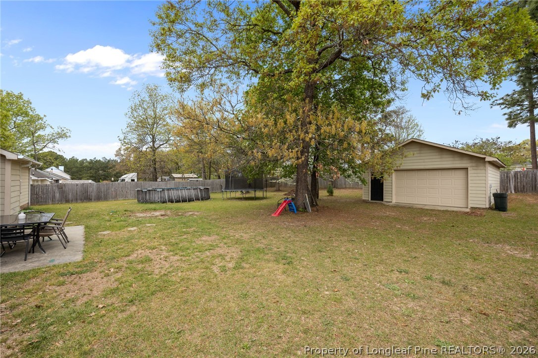 236 Proclamation Drive Raeford, NC 28376 - Photo 35 of 43 a view of a house with pool and sitting area