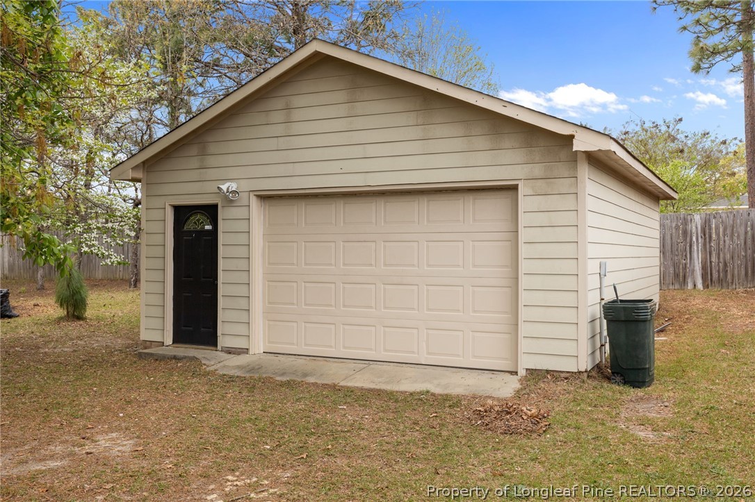236 Proclamation Drive Raeford, NC 28376 - Photo 36 of 43 a small white house with a outdoor space