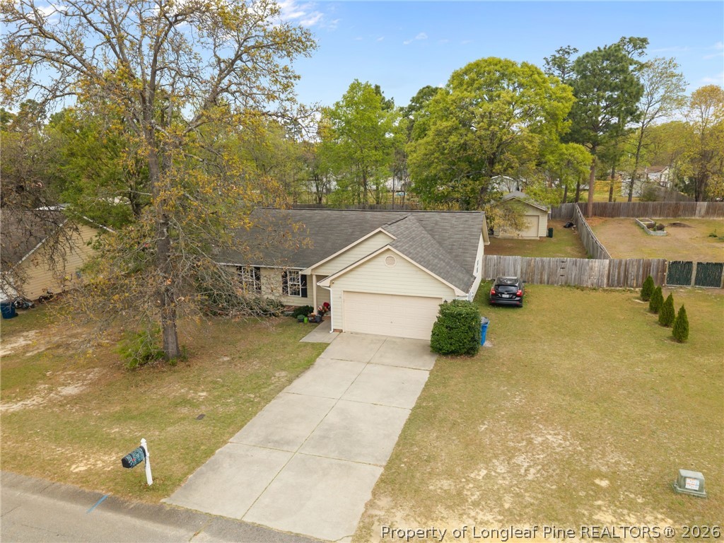 236 Proclamation Drive Raeford, NC 28376 - Photo 41 of 43 a view of a house with a yard