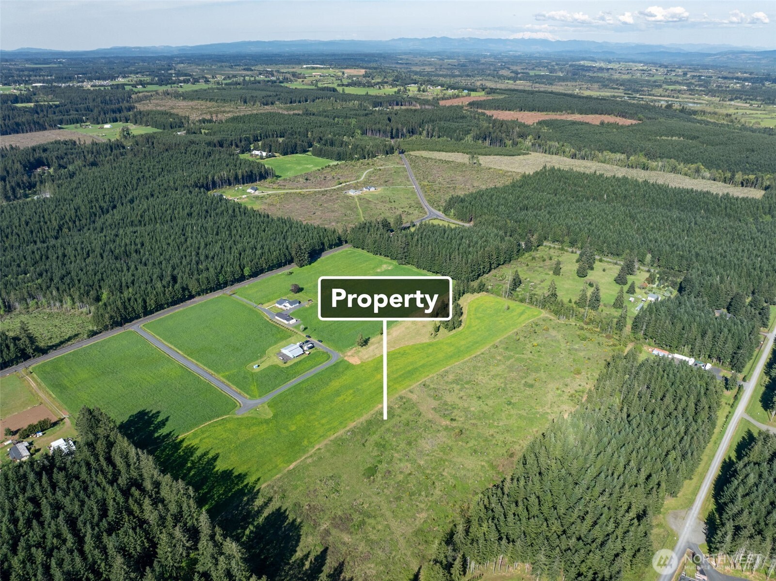 0 McGlaughlin Road, Unit 3 Winlock, WA 98596 - Photo 3 of 13 a view of a field with an ocean view