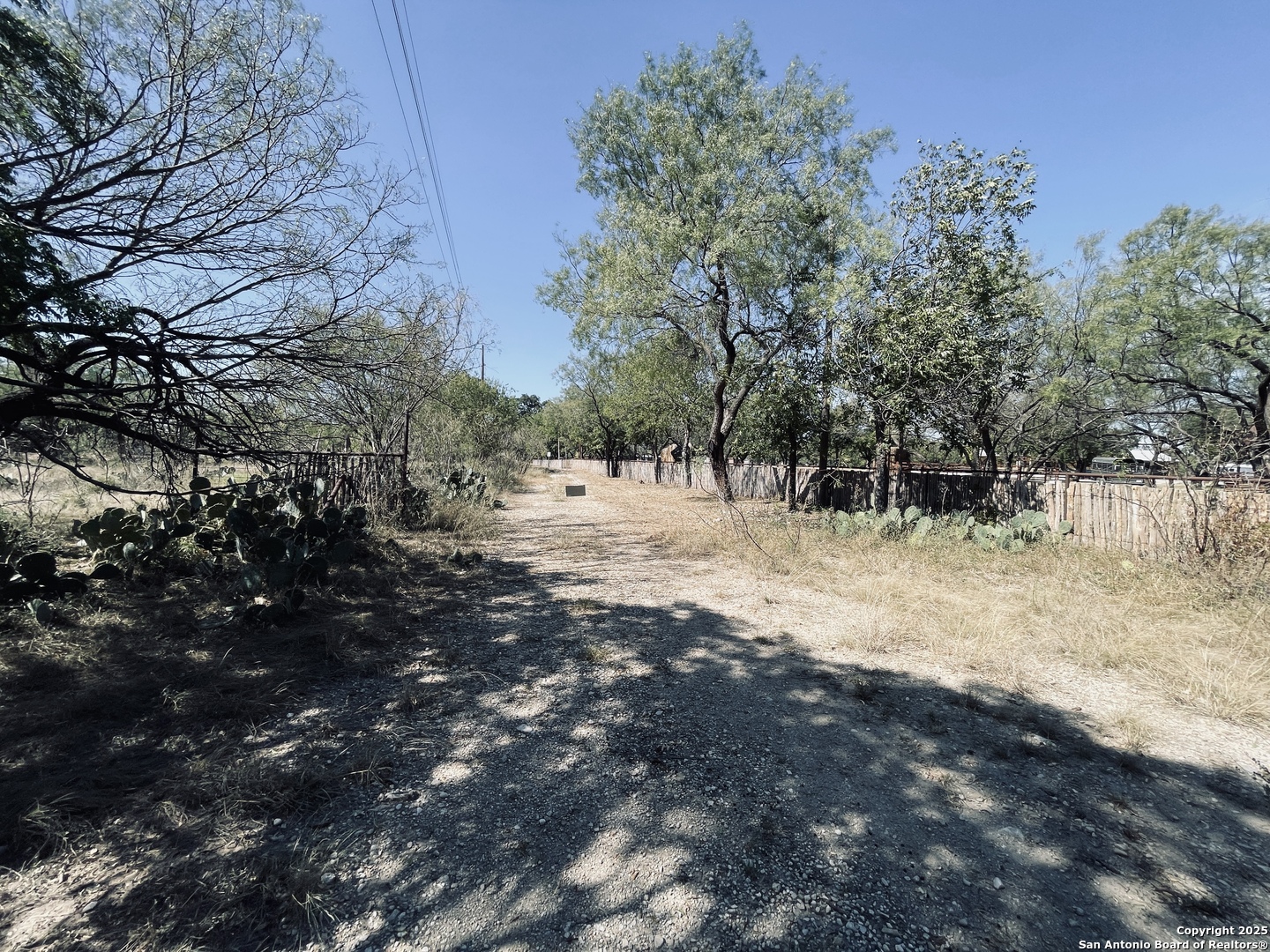 400 North 5th Street Junction, TX 76849 - Photo 9 of 11 a view of dirt yard with a tree