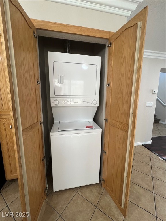 7195 Cestrum Road Las Vegas, NV 89113 - Photo 8 of 33 Laundry room with stacked washing machine and drye