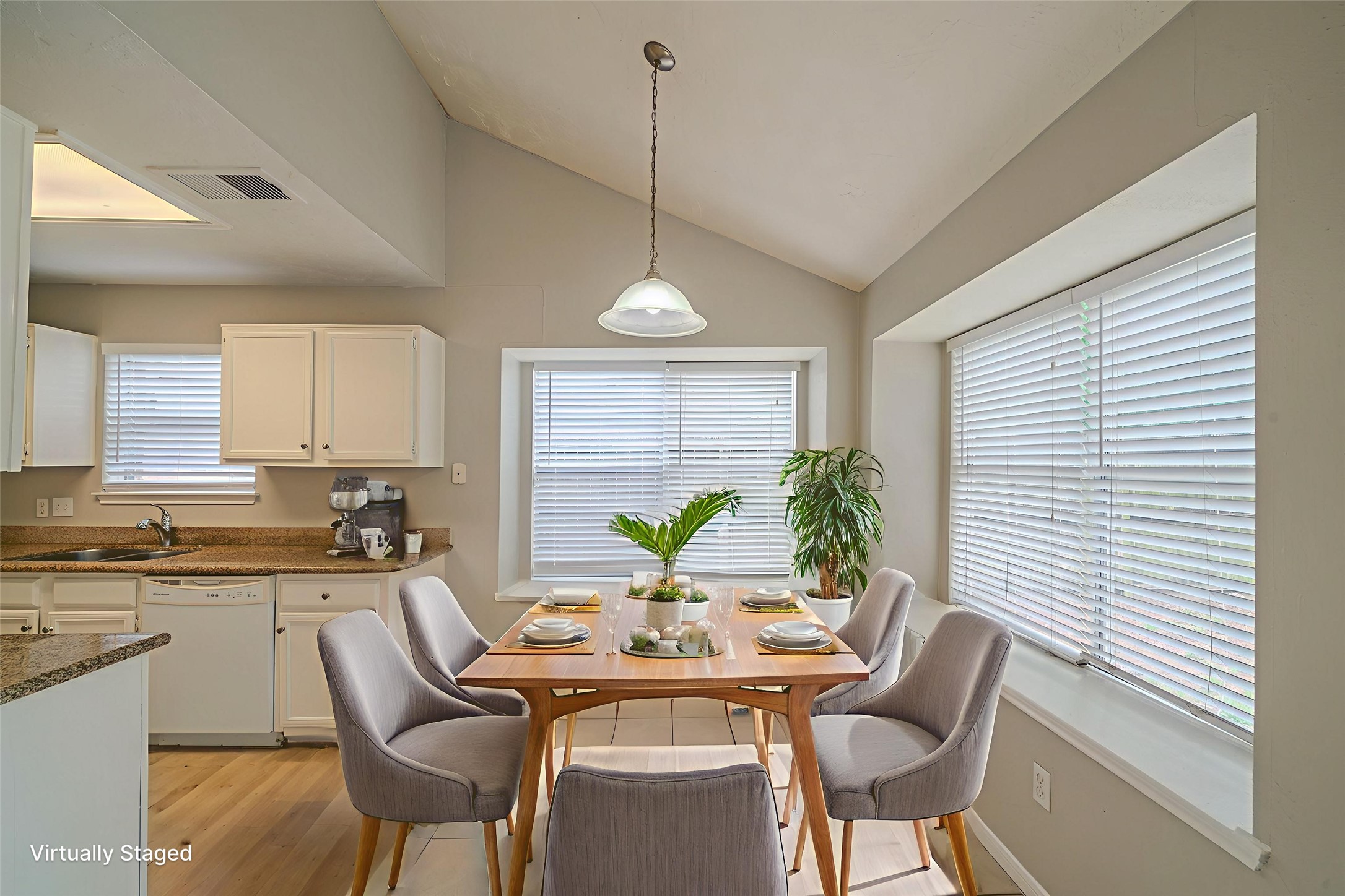 4011 Monteith Drive Spring, TX 77373 - Photo 3 of 28 a view of a dining room with furniture window and wooden floor