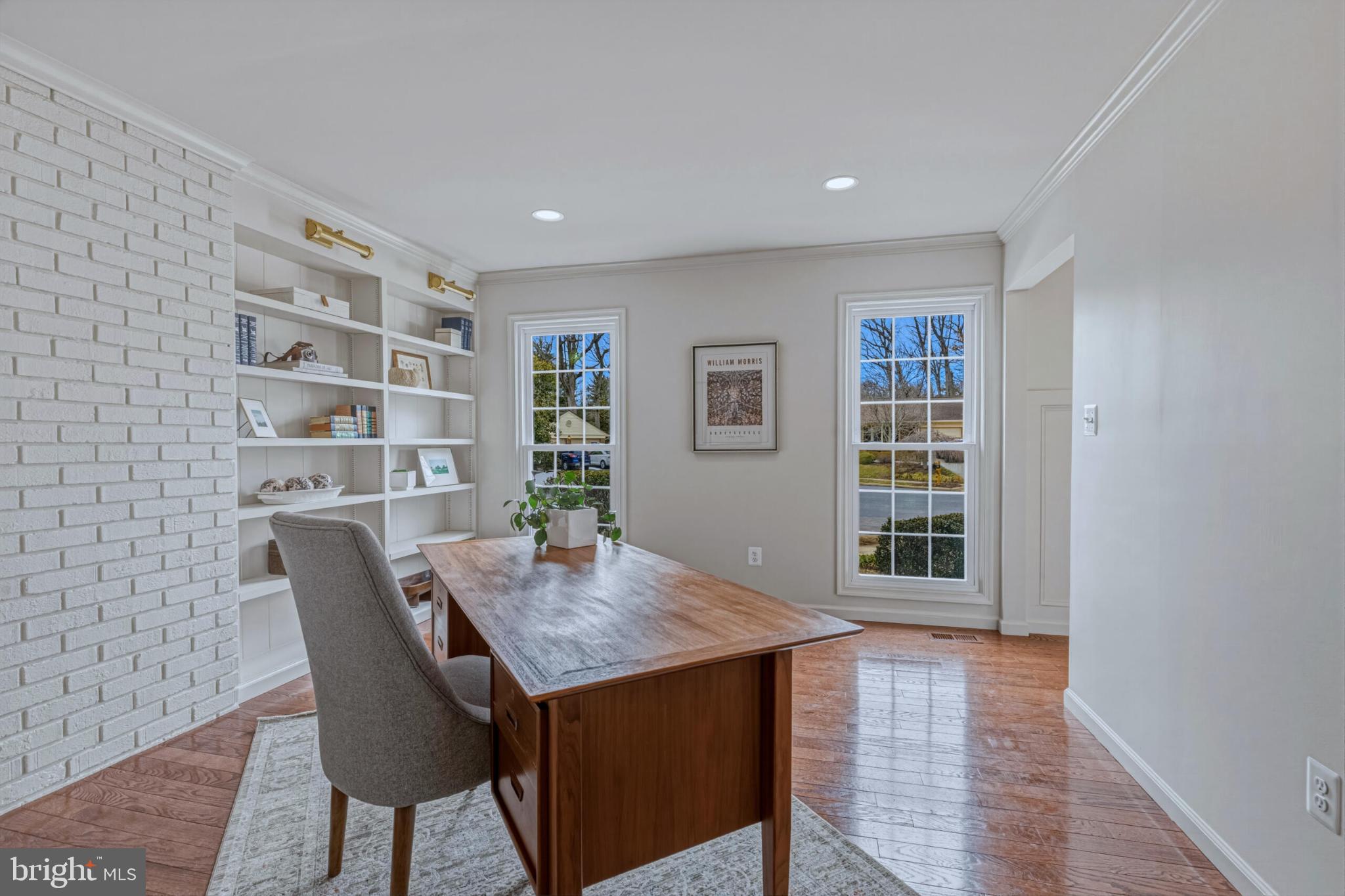 1331 Deep Run Lane Reston, VA 20190 - Photo 17 of 51 a view of a livingroom with furniture and wooden floor
