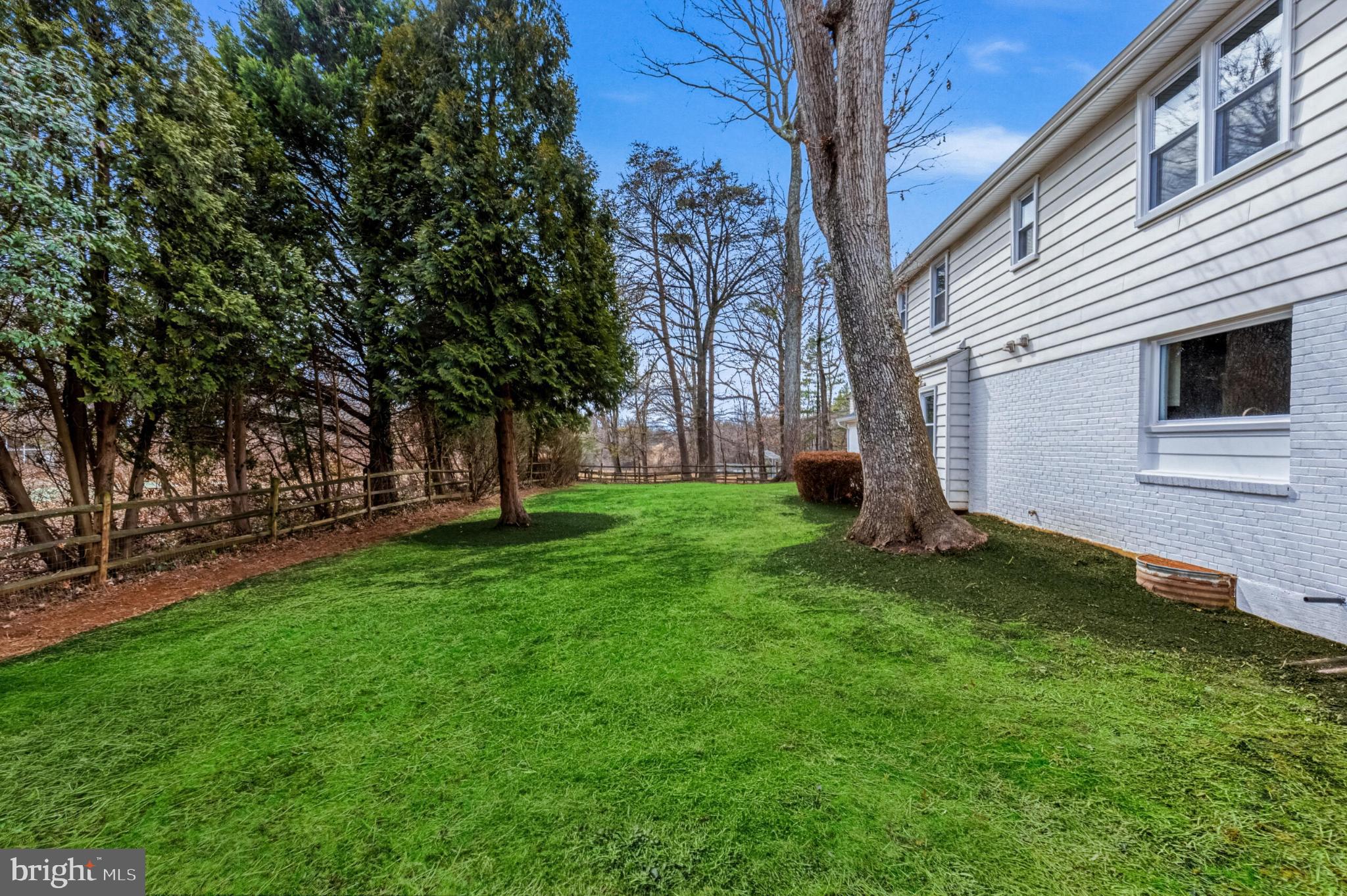 1331 Deep Run Lane Reston, VA 20190 - Photo 42 of 51 a view of a backyard with a large tree