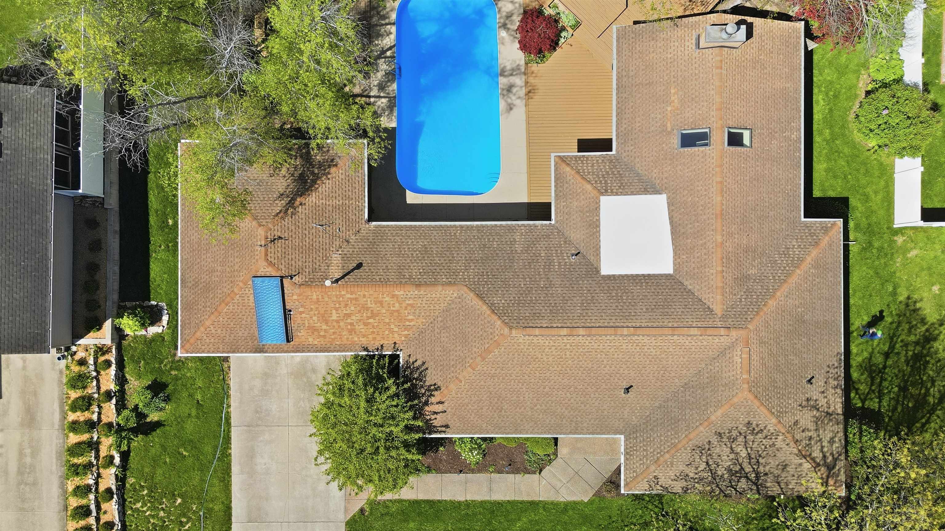 1213 Douglas Terrace Dixon, IL 61021 - Photo 9 of 49 aerial view of a house with a yard