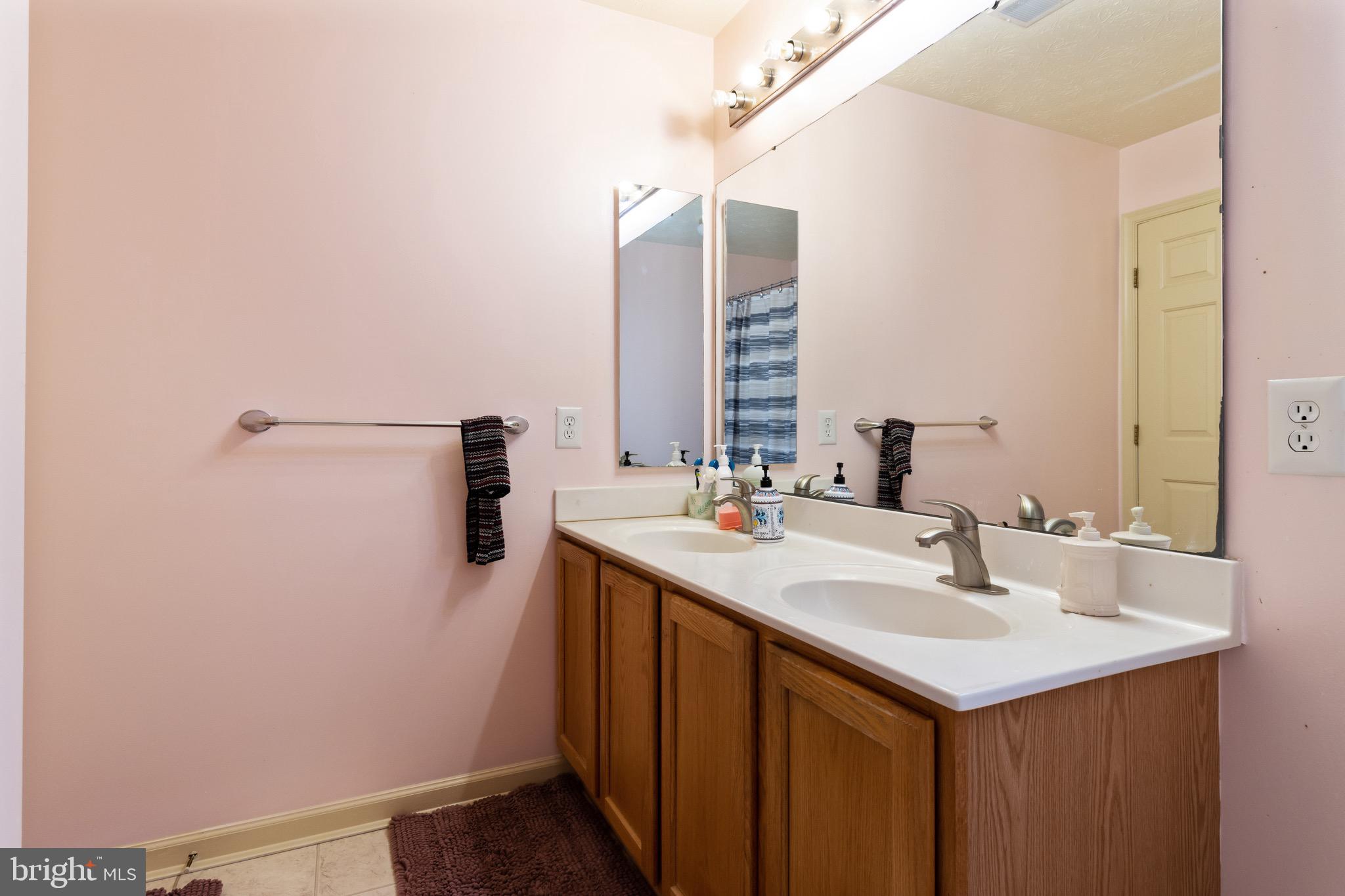 7751 Rotherham Drive Hanover, MD 21076 - Photo 25 of 42 Primary Bathroom w/ Double Vanity