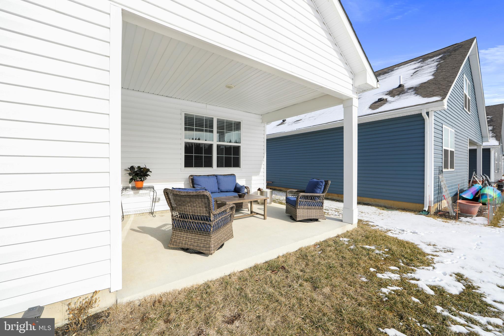 33 Walton Way Delanco, NJ 08075 - Photo 41 of 46 a view of a patio with couches and potted plants