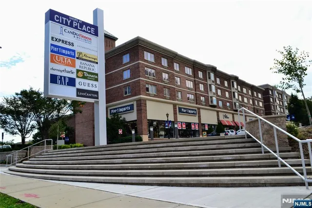 a front view of a building