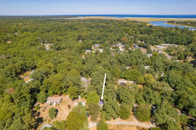 a view of an outdoor space and a mountain view