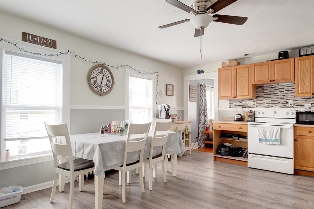 26 King Philip Road Worcester, MA 01606 - Photo 1 of 16 a view of a dining room with furniture window and wooden floor