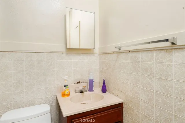 a bathroom with a sink and a toilet