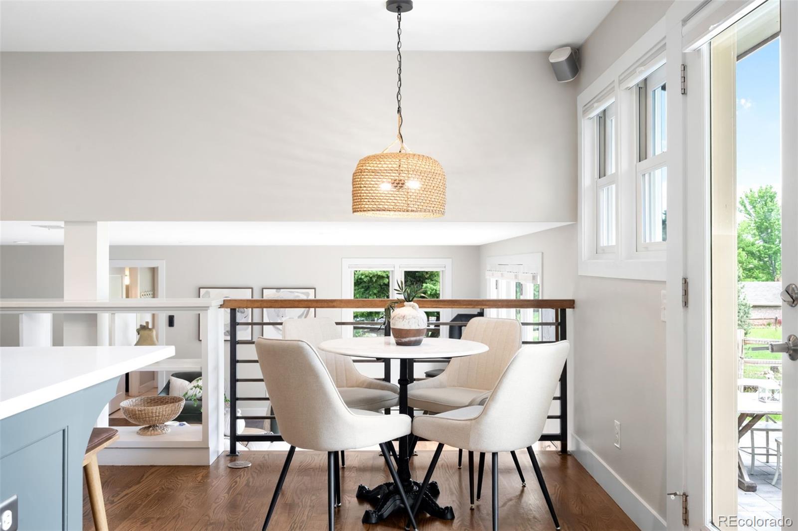 5586 Colorow Drive Morrison, CO 80465 - Photo 15 of 50 a view of a dining room with furniture window and outside view