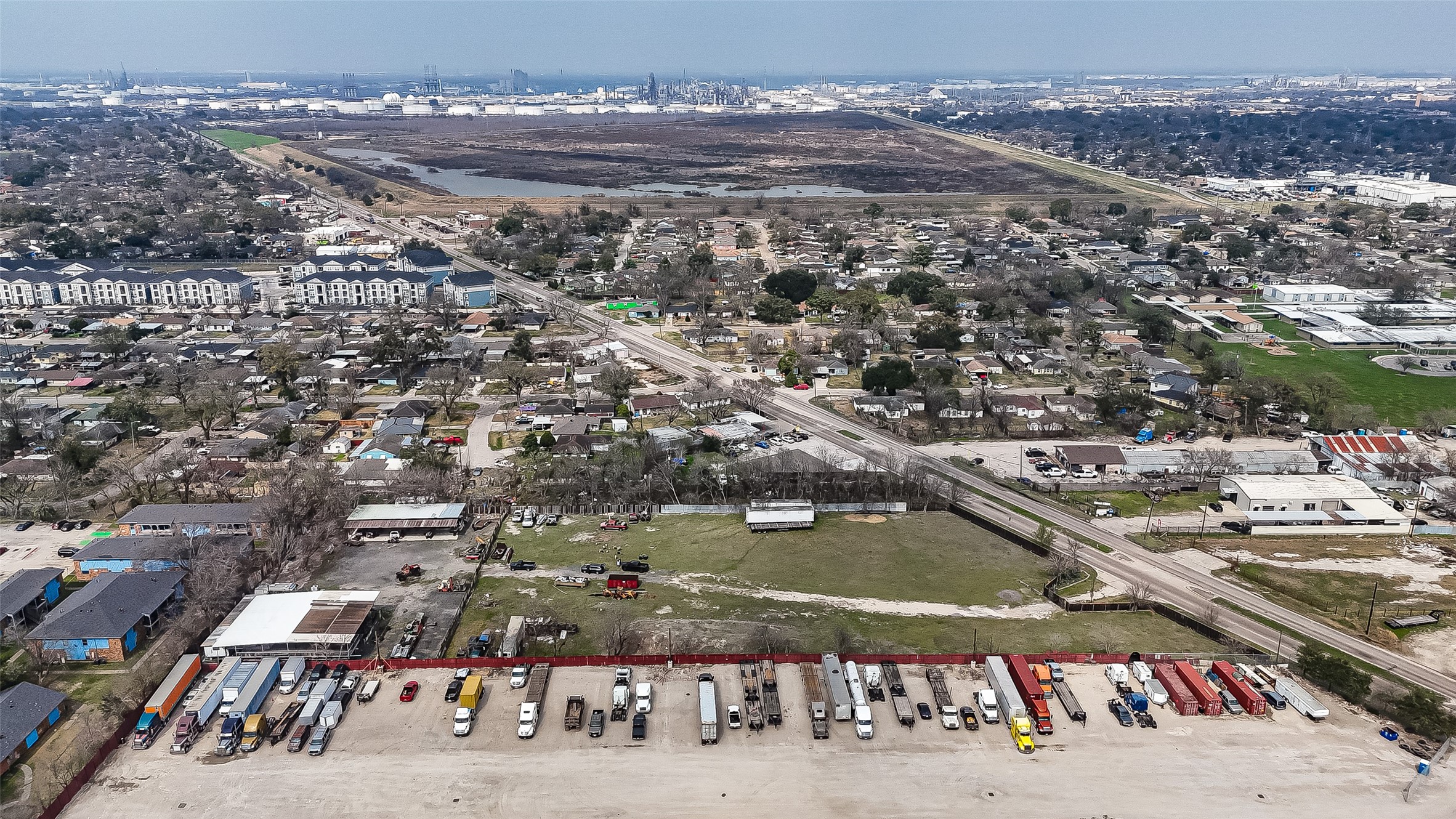 1760 Allen Genoa Road Houston, TX 77017 - Photo 16 of 32 an aerial view of a city