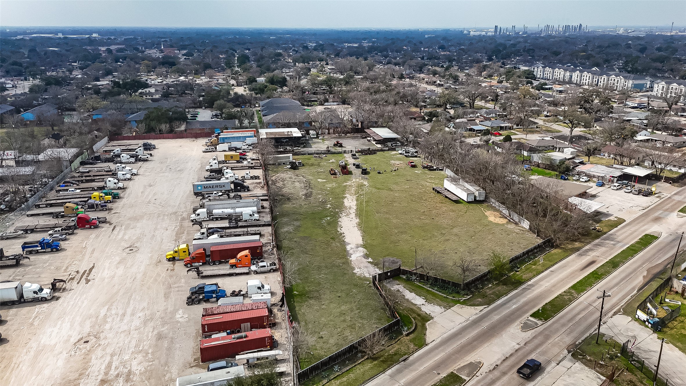 1760 Allen Genoa Road Houston, TX 77017 - Photo 30 of 32 an aerial view of residential houses with outdoor space