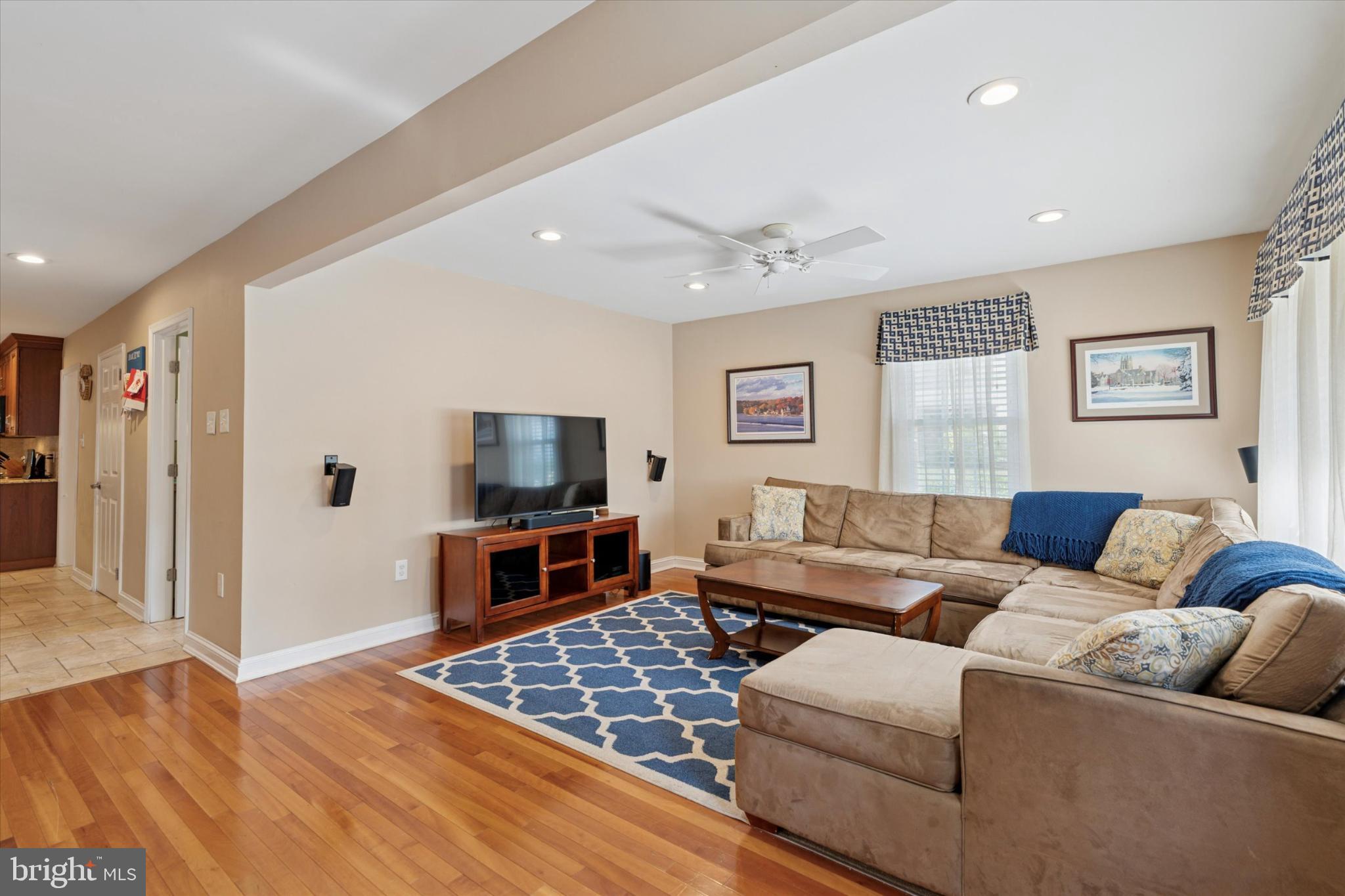 101 Rockland Road Havertown, PA 19083 - Photo 14 of 35 a living room with furniture and a flat screen tv