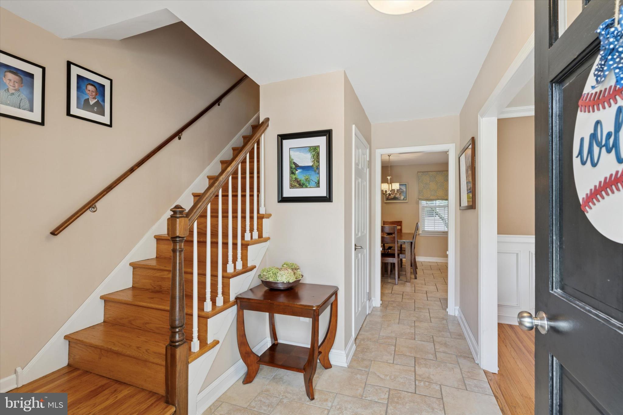 101 Rockland Road Havertown, PA 19083 - Photo 20 of 35 a view of entryway and hall with wooden floor