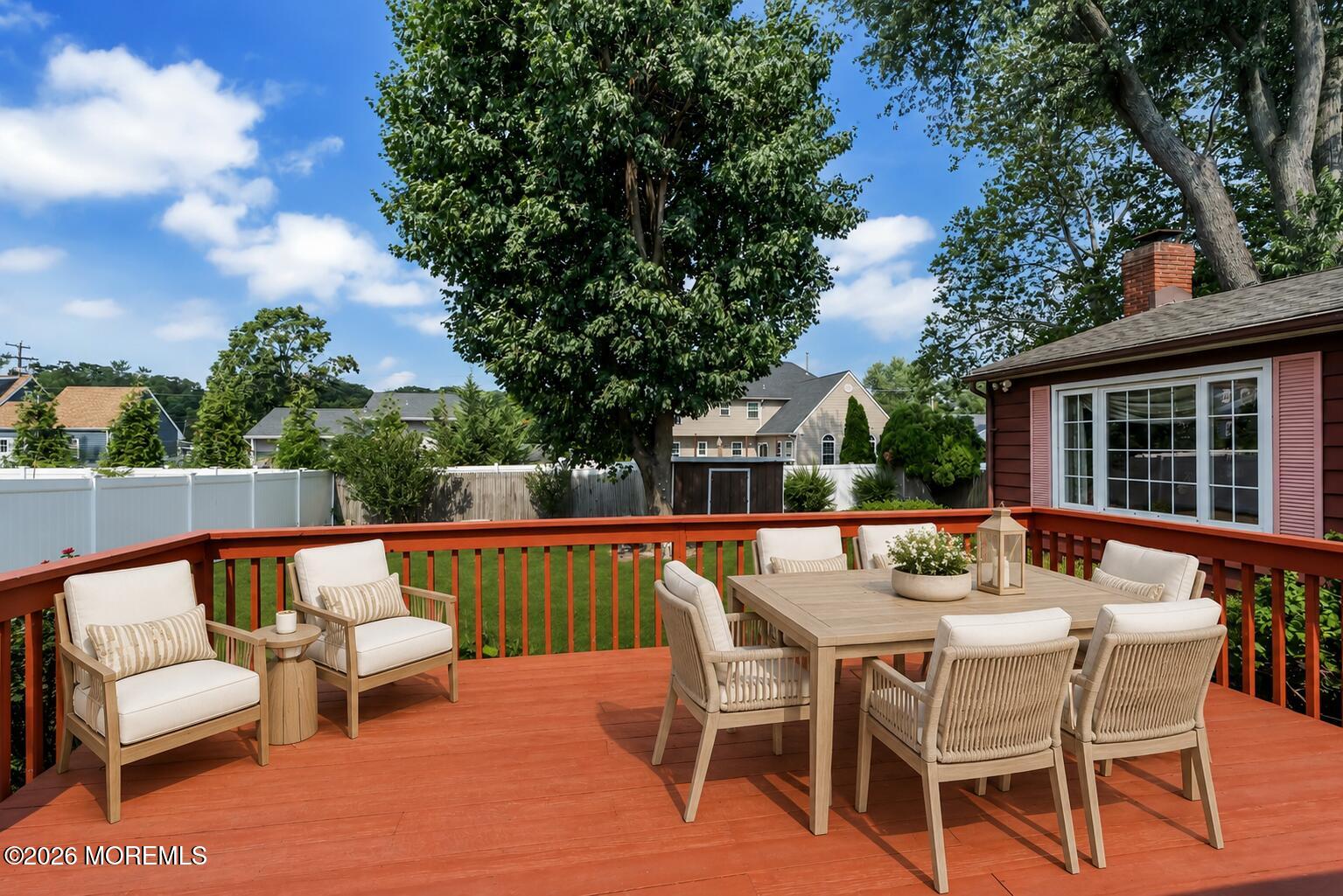 4 Middlesex Road Matawan, NJ 07747 - Photo 33 of 42 DECK WITH FURNITURE