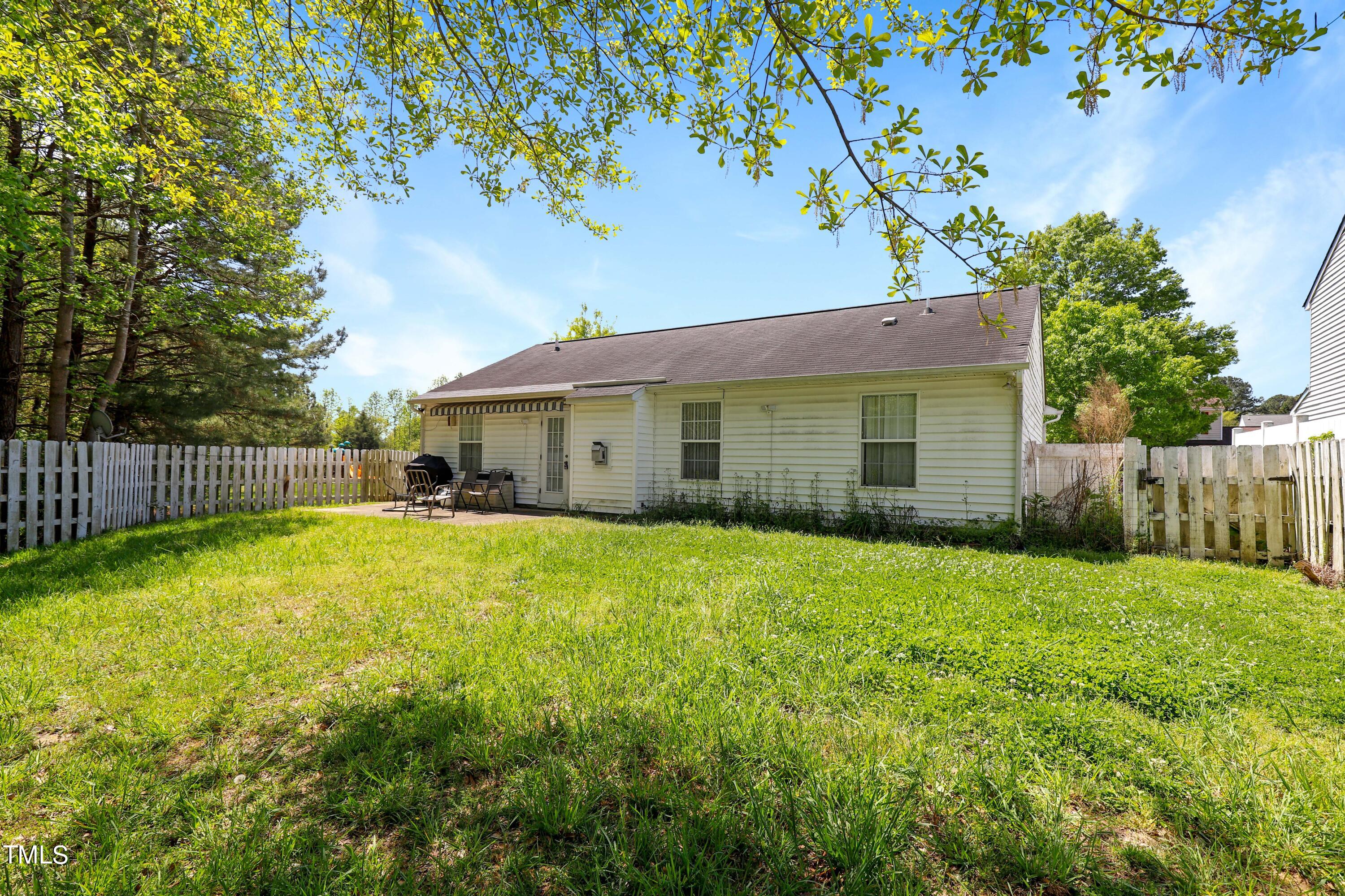 3809 Buck Ridge Court Raleigh, NC 27616 - Photo 10 of 10 a house view with a garden space